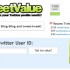 Calcolare valore account Twitter con TweetValue