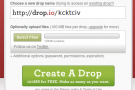 Salvare e condividere file online con drop.io Salvare e condividere file online con drop.io