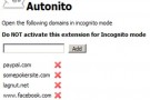 Usare navigazione incognito in automatico in Chrome Usare navigazione incognito in automatico in Chrome