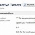 inviare Tweets da un account Twitter su Facebook
