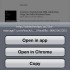 Aprire link nelle applicazioni su iPhone con BrowseInApp