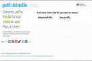 Convertire PDF in MOBI online con PDF4Kindle Convertire PDF in MOBI online con PDF4Kindle