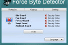 Rimuovere toolbar e programmi inutili con Force Byte Detector Rimuovere toolbar e programmi inutili con Force Byte Detector
