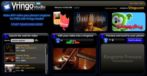 vringo studio