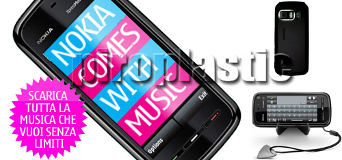 IL NUOVO CELLULARE DELLA NOKIA, XPRESS MUSIC IN EDIZIONE "COME WITH MUSIC"