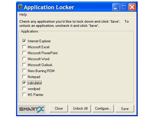 application locker