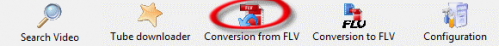 FreeFLVToolbarConvertFLV