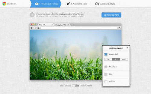chrome theme