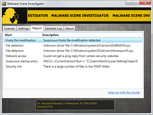malware-scene-investigator