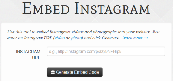 Embed-Instagram