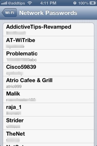 NetworkList-iOS-Passwords