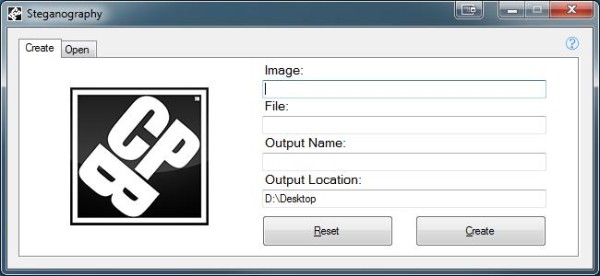 SteganographyCreate