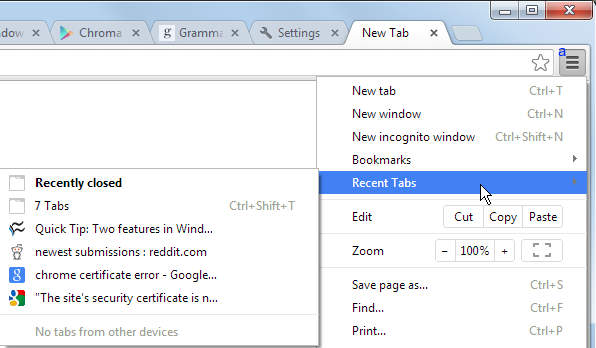 chrome-recent-tabs