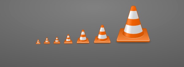 Immagine che mostra il logo di VLC