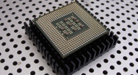 Foto di una CPU
