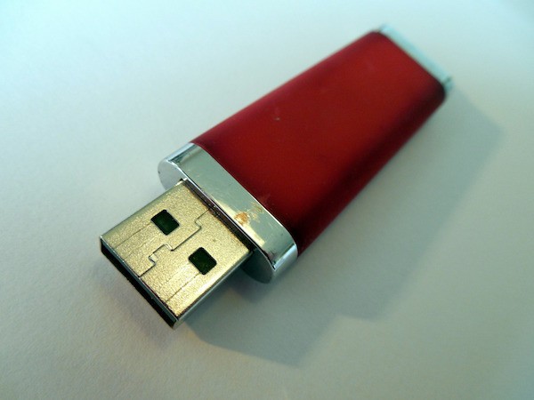 Foto di una chiavetta USB