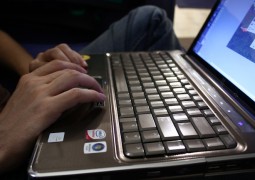 Foto di un computer