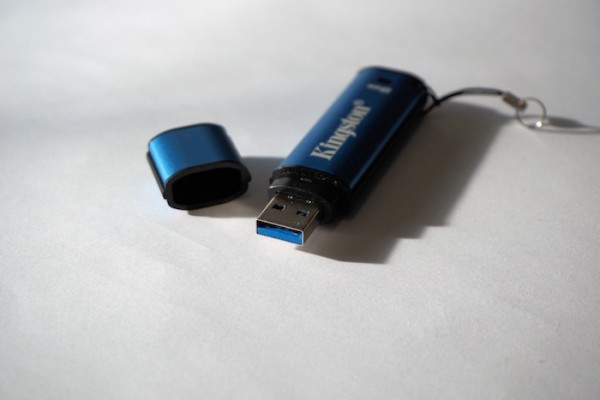 Foto di una chiavetta USB