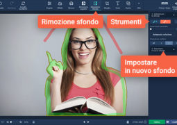 Come cambiare o modificare facilmente lo sfondo di una foto