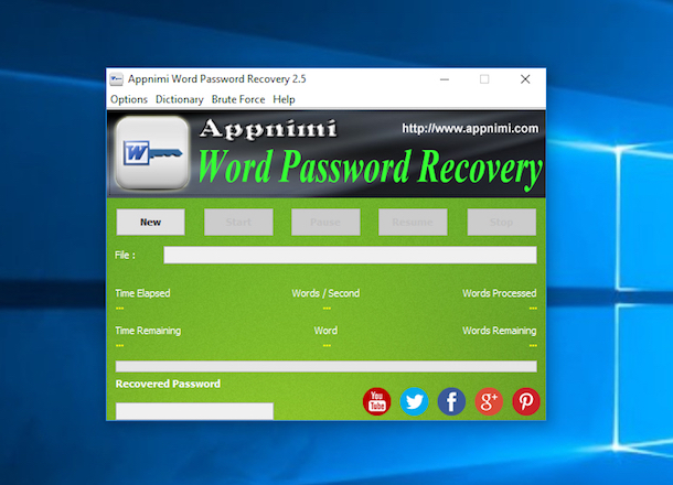 Sbloccare file Word con password