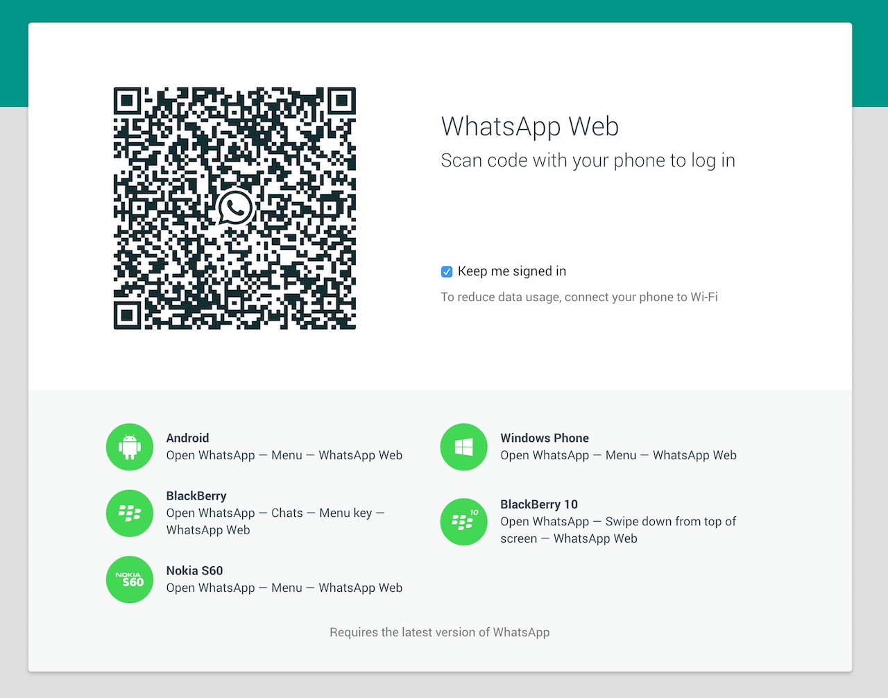 WhatsApp Web