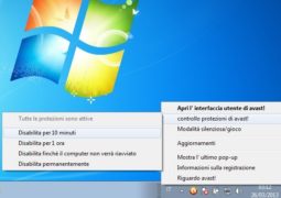 Disattivare Avast