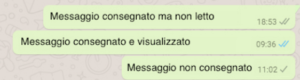 blocco su whatsapp