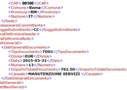 file xml