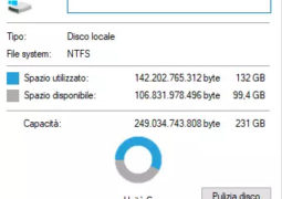 spazio su disco