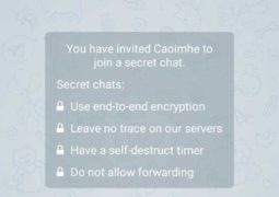 chat segreta telegram
